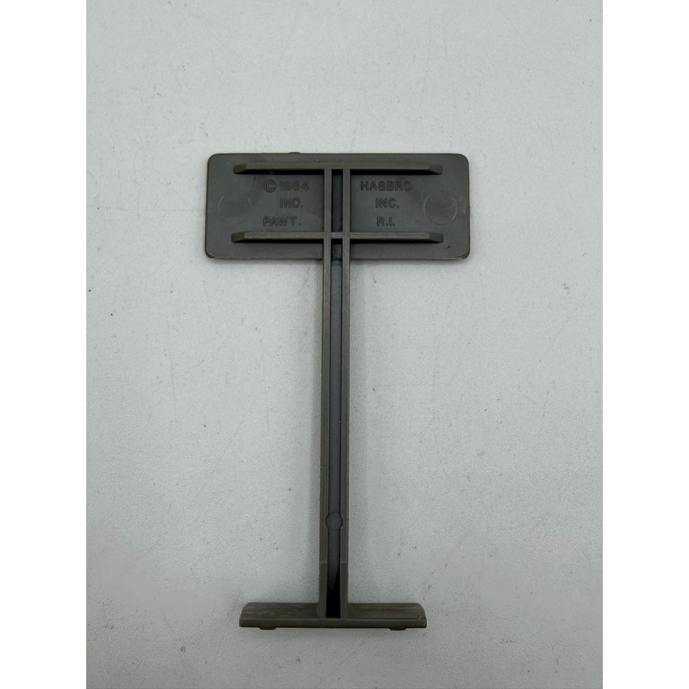 Vintage 1984 Hasbro GI Joe Restricted Area & Ammunition Depot Signs Accessory - Picture 6 of 8